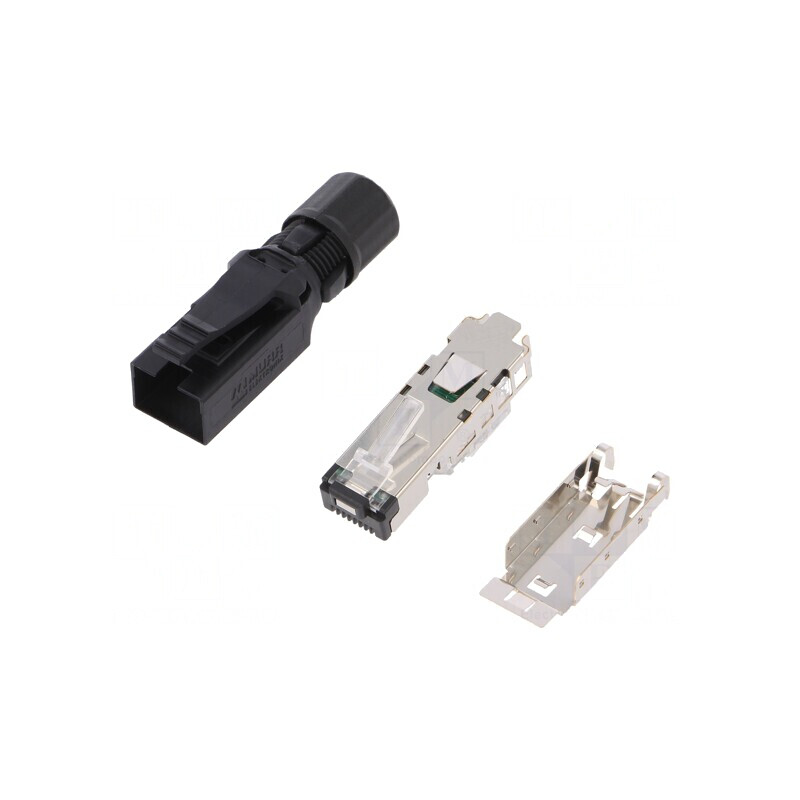 Mufă RJ45 Ecranată Cat 5 8p4c Øcablu 4,5-9mm | Electronic-mag.ro | Componente Electronice Mufă RJ45 Ecranată Cat 5 8p4c Øcablu 4,5-9mm | Electronic-mag.ro | Componente Electronice