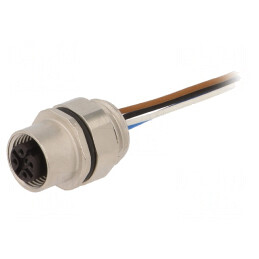 Soclu M12 5 PIN Mamă IP68 DeviceNet/CANopen | Electronic-mag.ro | Componente Electronice