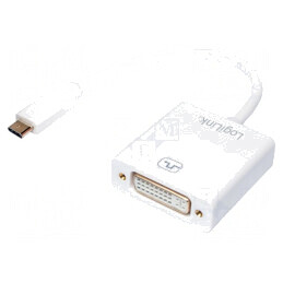 Adaptor USB C la DVI-I 140mm HDCP 1.3 USB 3.0
