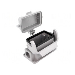 Carcasă pentru conectori HDC Han B 10B M20 IP65 | Electronic-mag.ro | Componente Electronice