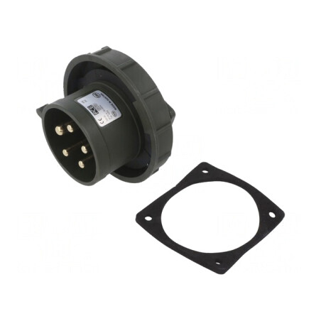 Conector Alimentare AC Trifazat 32A 400VAC IP67 | Electronic-mag.ro | Componente Electronice
