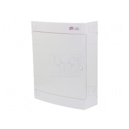 Carcasă albă modulară IP40 pentru 24 module ABS | Electronic-mag.ro | Componente Electronice