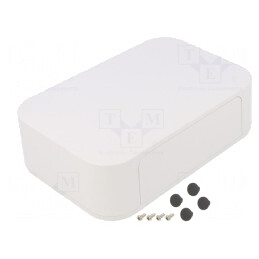 Carcasă ABS Albă IP40 200x135x60mm | Electronic-mag.ro | Componente Electronice