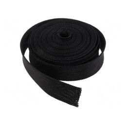 Trese Poliester Negru 25-45mm Rola | Electronic-mag.ro | Componente Electronice