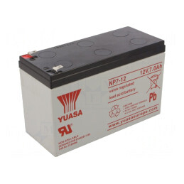 Baterie Plumb-Acid 12V 7Ah AGM fără Întreținere | Electronic-mag.ro | Componente Electronice