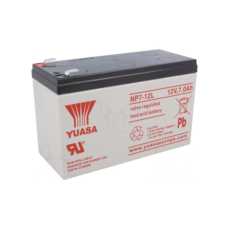 Baterie plumb-acid 12V 7Ah AGM fără întreținere | Electronic-mag.ro | Componente Electronice Baterie plumb-acid 12V 7Ah AGM fără întreținere | Electronic-mag.ro | Componente Electronice