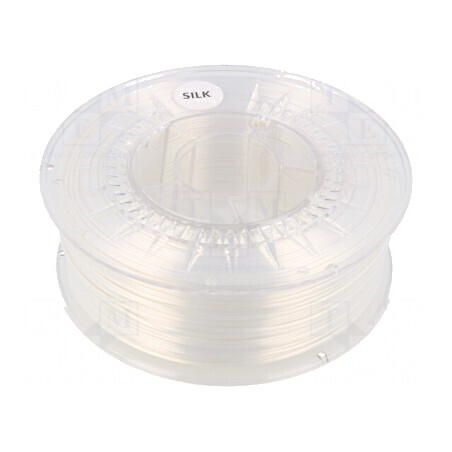 Filament 3D SILK 1.75mm Alb 1kg | Electronic-mag.ro | Componente Electronice