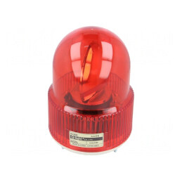 Semnalizator Luminos Rotativ Roșu 24VDC IP44 | Electronic-mag.ro | Componente Electronice