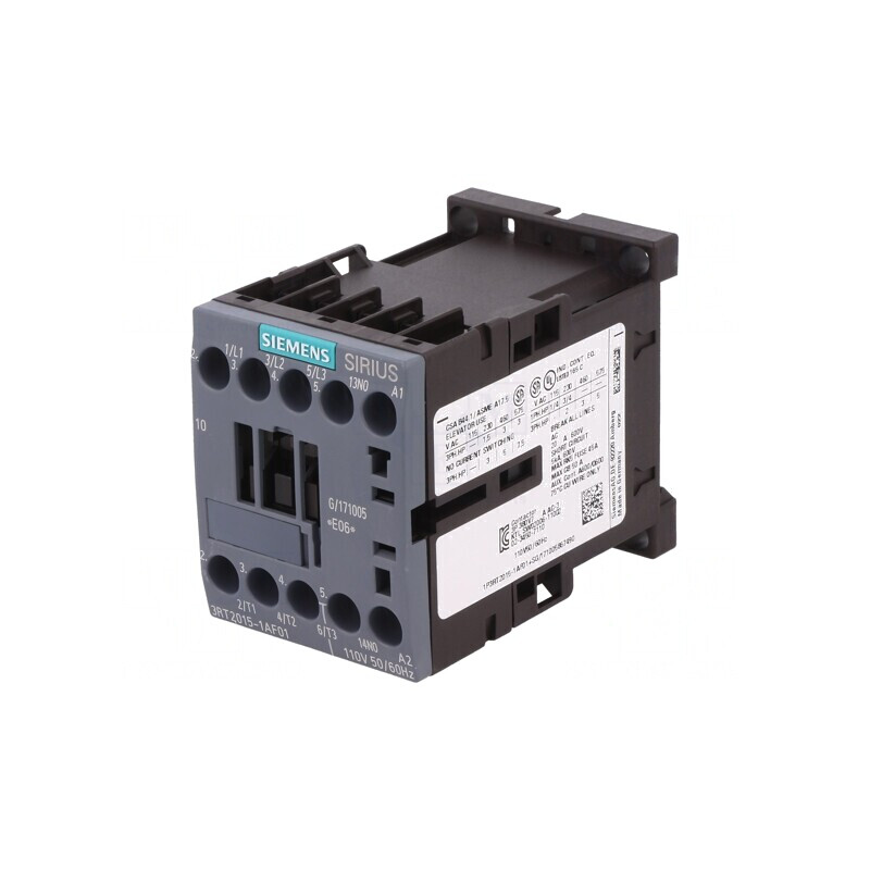 Contactor 3P NO 110VAC 7A 690V | Electronic-mag.ro | Componente Electronice