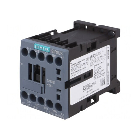 Contactor 3P NO 230VAC 7A 690V | Electronic-mag.ro | Componente Electronice