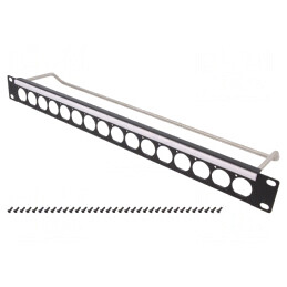 Adaptor de montare patch panel RACK M3 19 | Electronic-mag.ro | Componente Electronice