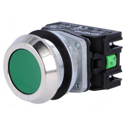 Comutator Acționat Prin Apăsare 30mm 1NC/1NO NEF30-KZXY | Electronic-mag.ro | Componente Electronice