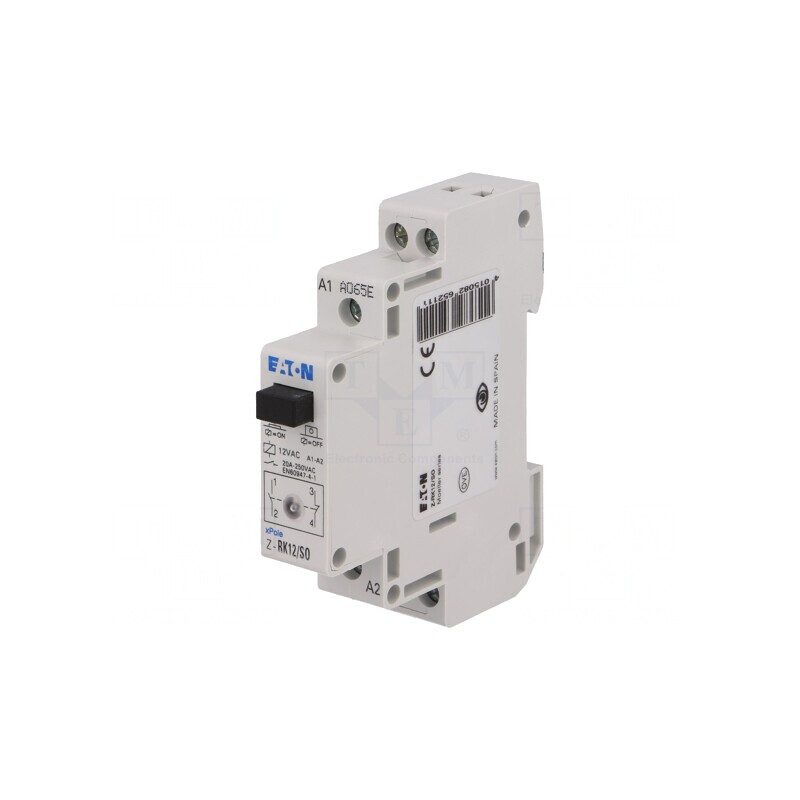 Releu Monostabil NC NO 12VAC Z-RK12/SO | Electronic-mag.ro | Componente Electronice