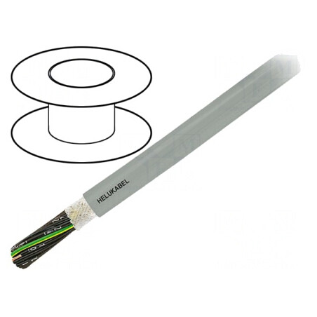 Cablu de control PVC gri 1mm2 JZ-HF 65G1 | Electronic-mag.ro | Componente Electronice
