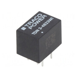 Convertor DC/DC 3W 18-75V la 15V/-15V DIP | Electronic-mag.ro | Componente Electronice