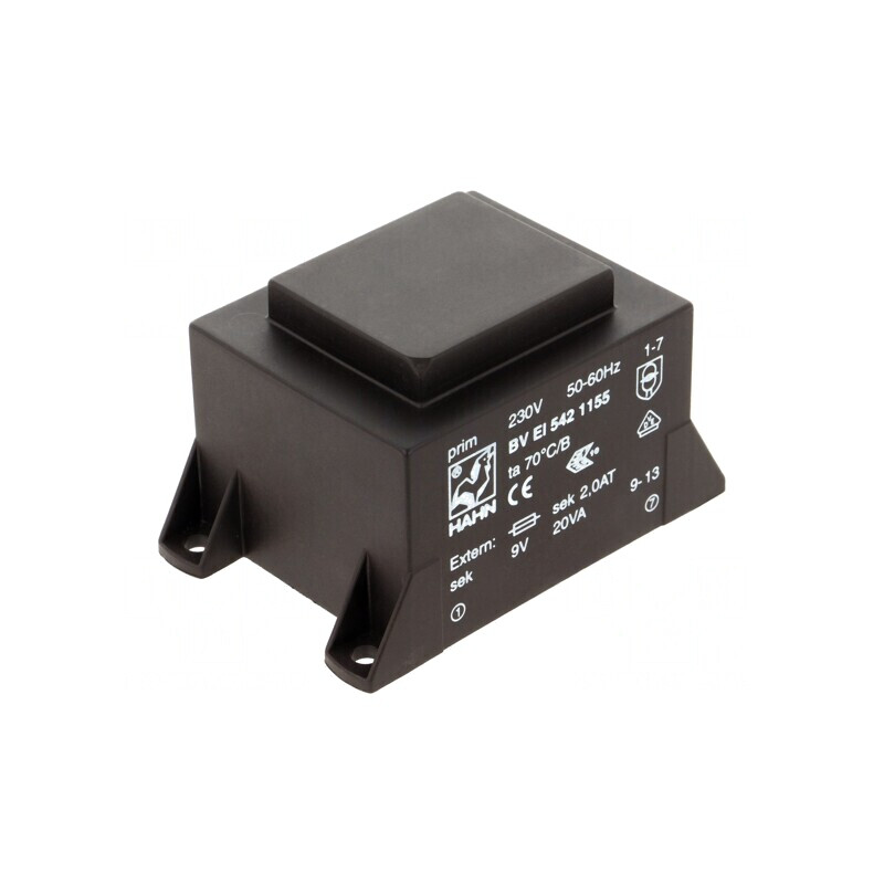 Transformator încapsulat 20VA 230VAC 9V PCB | Electronic-mag.ro | Componente Electronice Transformator încapsulat 20VA 230VAC 9V PCB | Electronic-mag.ro | Componente Electronice