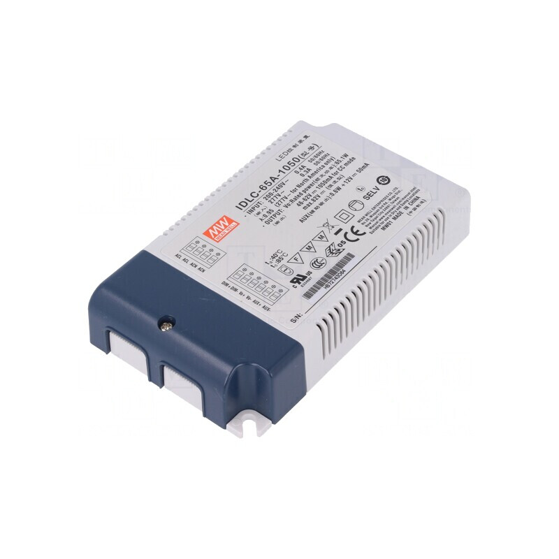 Alimentator LED 65W 46-62VDC 1050mA | Electronic-mag.ro | Componente Electronice Alimentator LED 65W 46-62VDC 1050mA | Electronic-mag.ro | Componente Electronice