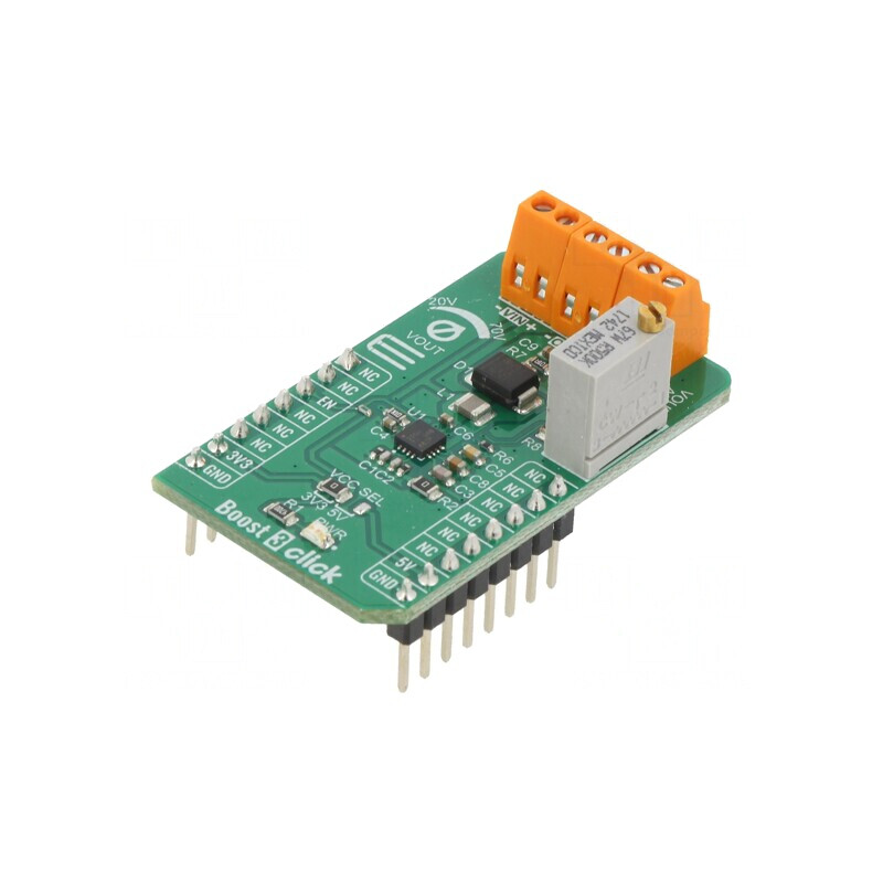 BOOST 3 CLICK - Adaptor DC/DC GPIO TPS61391 Placă Prototip | Electronic-mag.ro | Componente Electronice