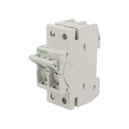 Separator cu Fuzibil 10A pentru Şină DIN 1P | Electronic-mag.ro | Componente Electronice
