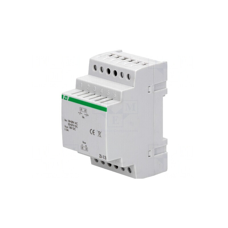 Stabilizator Comutație 18VDC pentru Șină DIN | Electronic-mag.ro | Componente Electronice