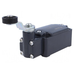 Limitator cursă manetă 43mm rolă plastic 20mm 10A | Electronic-mag.ro | Componente Electronice