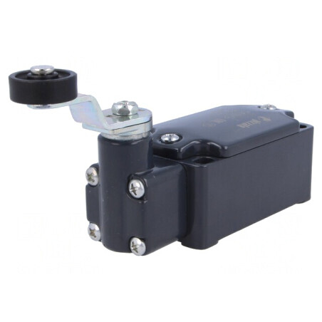 Limitator cursă manetă 43mm rolă plastic 20mm 10A | Electronic-mag.ro | Componente Electronice