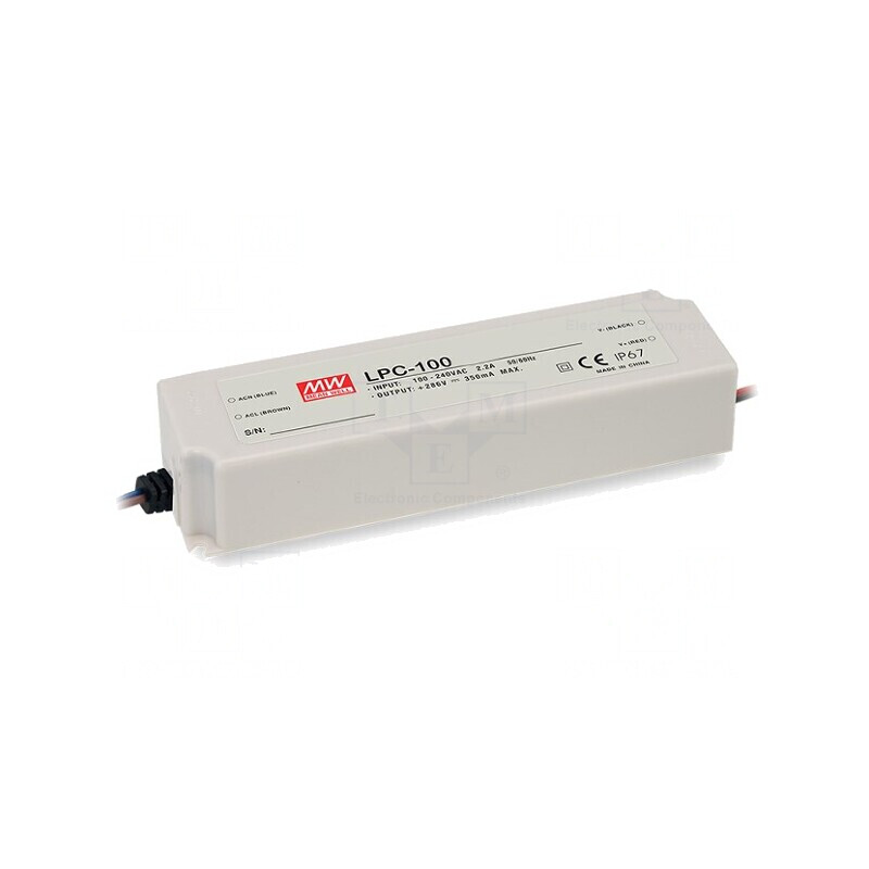 Alimentator LED 100,8W 48-96VDC 1050mA 90-264VAC | Electronic-mag.ro | Componente Electronice Alimentator LED 100,8W 48-96VDC 1050mA 90-264VAC | Electronic-mag.ro | Componente Electronice
