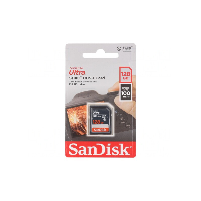 Card de memorie Ultra SDXC 128GB 100MB/s Class 10 UHS-I | Electronic-mag.ro | Componente Electronice