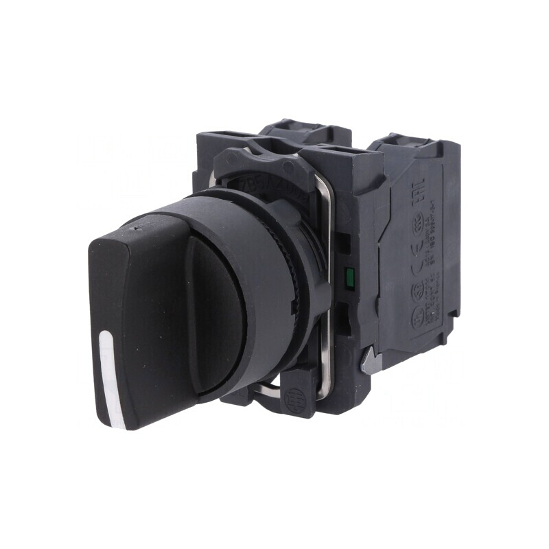 Comutator Rotativ 22mm Negru 1 NO x2 XB5AD53 | Electronic-mag.ro | Componente Electronice