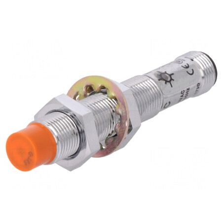 Senzor Inductiv 0-4mm 85-264VAC 2 Cabluri NC M12 | Electronic-mag.ro | Componente Electronice