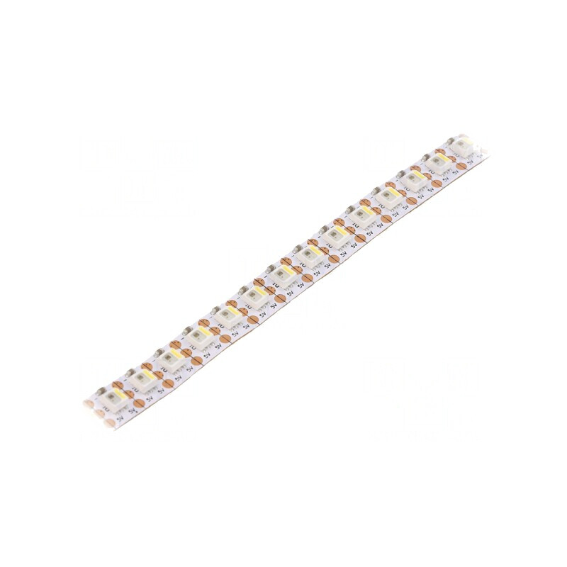 Bandă LED RGBW Programabilă 5V 144 LED/m 8mm PCB Albă | Electronic-mag.ro | Componente Electronice