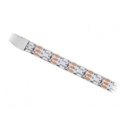 Bandă LED RGB Programabilă 5V 120 LED/m PCB Albă