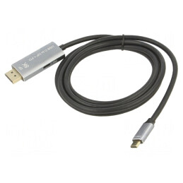 Adaptor DisplayPort 1.4 USB 3.0 USB 3.1 1.8m Negru | Electronic-mag.ro | Componente Electronice