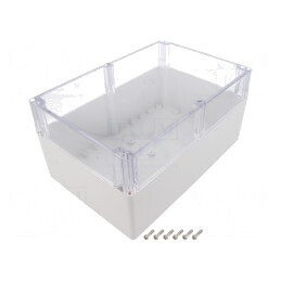 Carcasă Universală Policarbonat IP65 160x240x120mm | Electronic-mag.ro | Componente Electronice