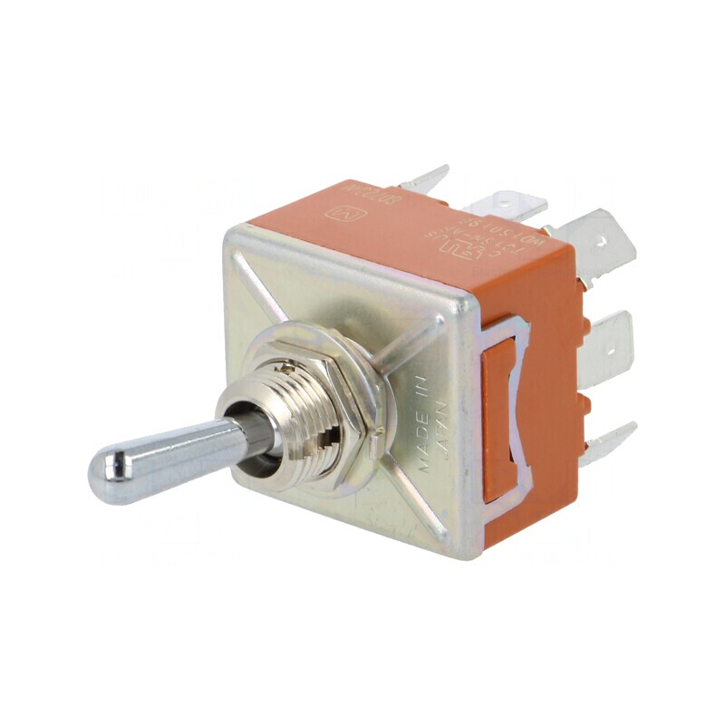 Comutator Basculant 3PDT ON-ON 15A | Electronic-mag.ro | Componente Electronice