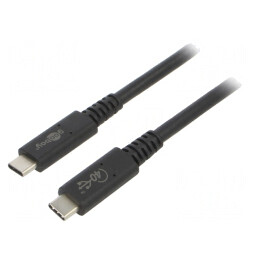 Cablu Thunderbolt 3 USB 4.0 USB-C 1m | Electronic-mag.ro | Componente Electronice