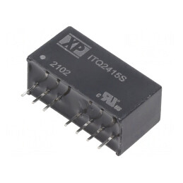 Convertor DC/DC 6W 9-36V la 15V/-15V SIP8 ITQ2415S | Electronic-mag.ro | Componente Electronice
