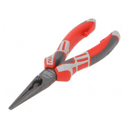 Clești Semirotunzi Alungiți 170mm Fațetare | Electronic-mag.ro | Componente Electronice