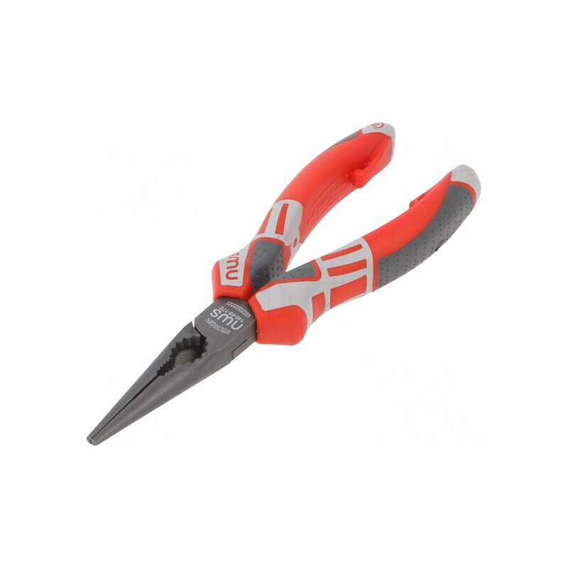 Clești Semirotunzi Alungiți 170mm Fațetare | Electronic-mag.ro | Componente Electronice