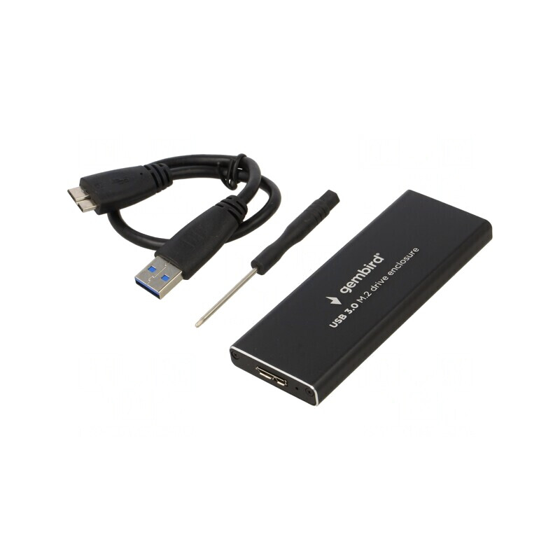 Carcasă HDD M.2 USB 3.0 Aluminiu Negru | Electronic-mag.ro | Componente Electronice Carcasă HDD M.2 USB 3.0 Aluminiu Negru | Electronic-mag.ro | Componente Electronice