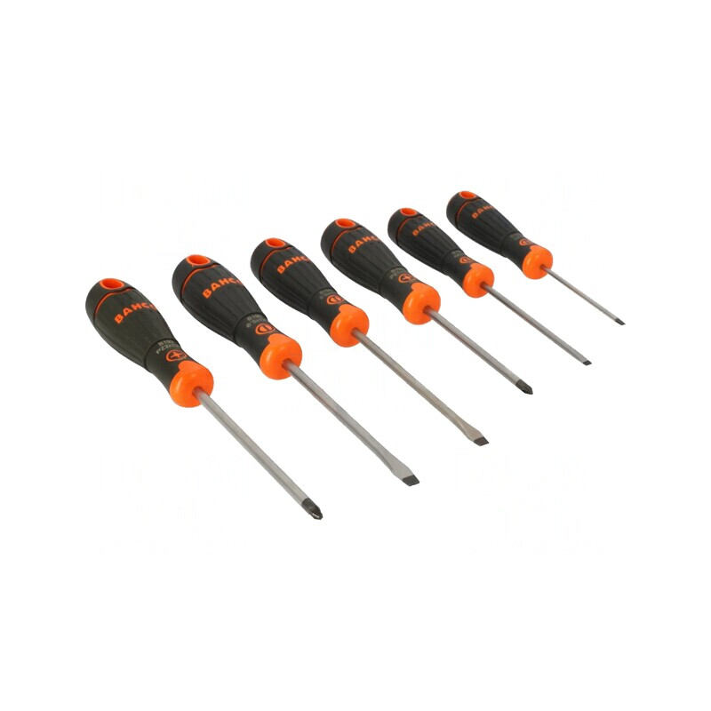 Set Șurubelnițe Pozidriv și Plată BahcoFit în Cutie de Carton | Electronic-mag.ro | Componente Electronice