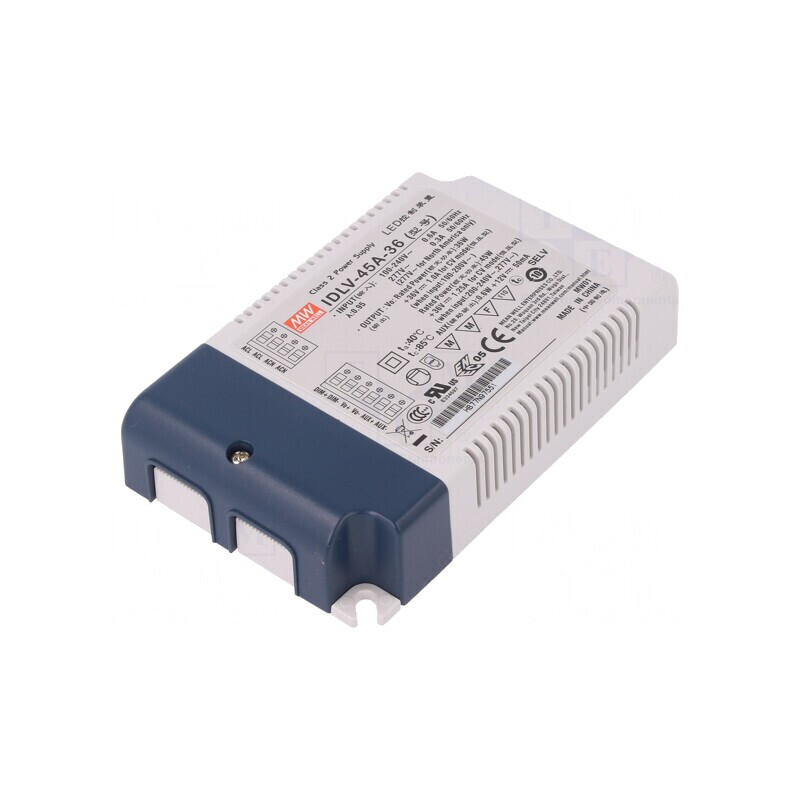 Alimentator LED 45W 36V IP20 | Electronic-mag.ro | Componente Electronice Alimentator LED 45W 36V IP20 | Electronic-mag.ro | Componente Electronice