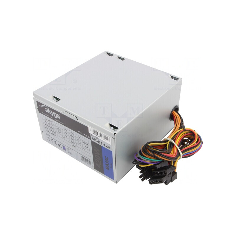 Alimentator Computer ATX 420W AK-B1-420 | Electronic-mag.ro | Componente Electronice Alimentator Computer ATX 420W AK-B1-420 | Electronic-mag.ro | Componente Electronice