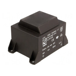 Transformator Încapsulat 28VA 230V 15V 1867mA PCB | Electronic-mag.ro | Componente Electronice