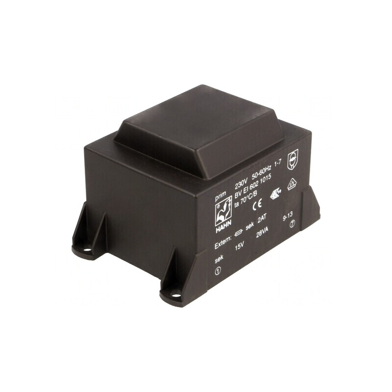 Transformator Încapsulat 28VA 230V 15V 1867mA PCB | Electronic-mag.ro | Componente Electronice Transformator Încapsulat 28VA 230V 15V 1867mA PCB | Electronic-mag.ro | Componente Electronice