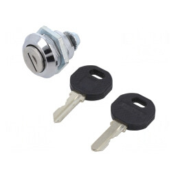 Închizătoare zinc turnat neagră 18mm | Electronic-mag.ro | Componente Electronice