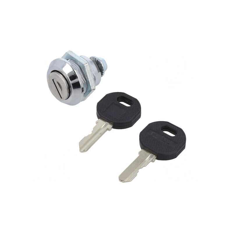 Închizătoare zinc turnat neagră 18mm | Electronic-mag.ro | Componente Electronice