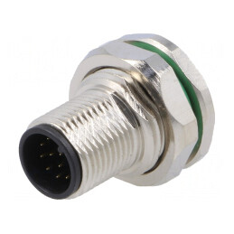 Soclu M12 12-PIN THT IP67 DeviceNet/CANopen | Electronic-mag.ro | Componente Electronice