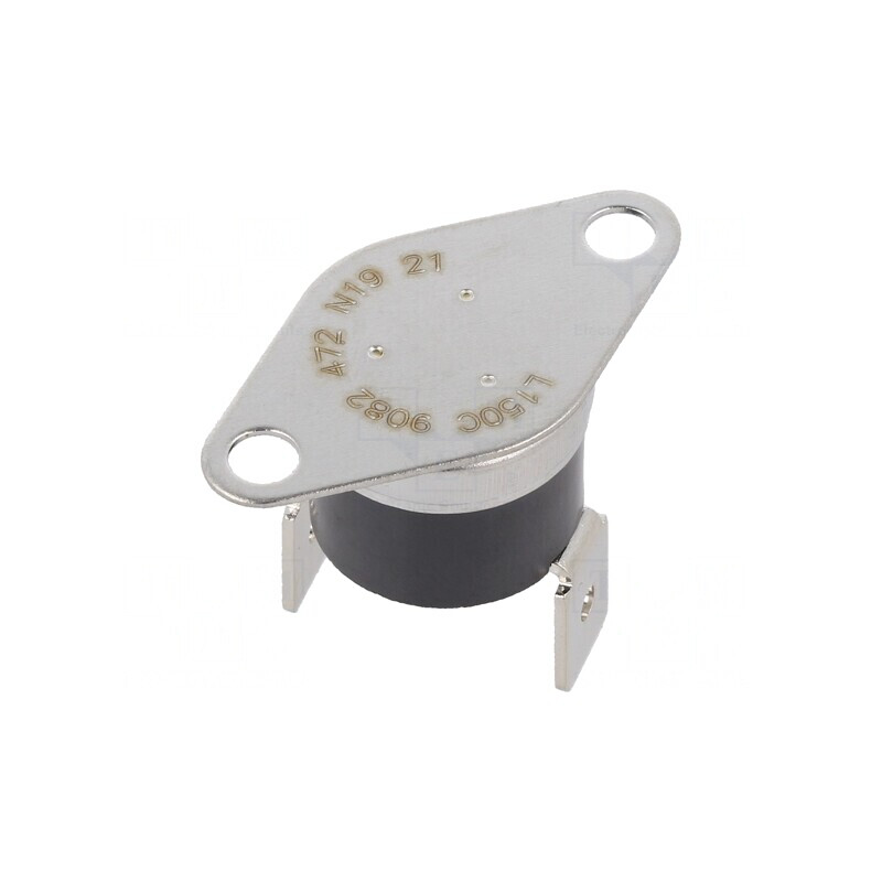 Termostat NC 150°C 10A 240VAC Terminali 6,4mm | Electronic-mag.ro | Componente Electronice