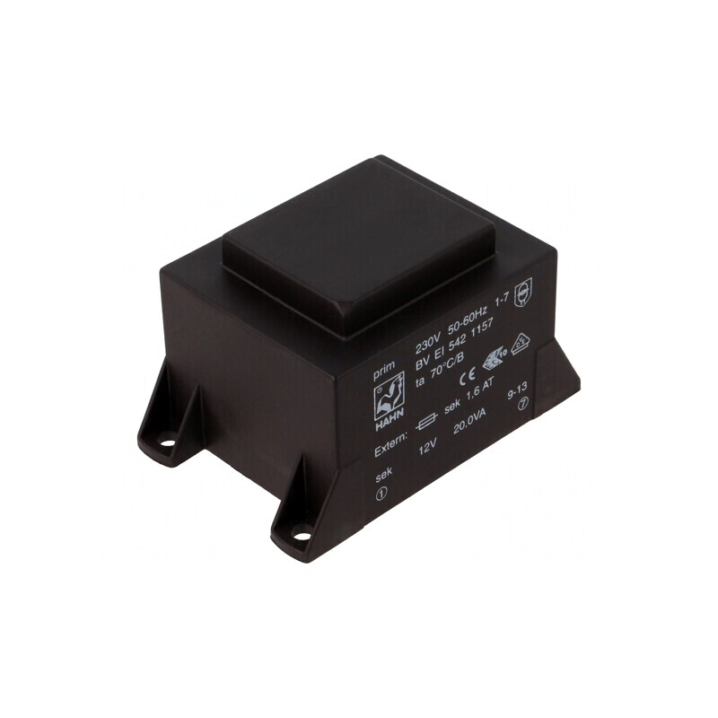 Transformator încapsulat 20VA 230VAC 12V PCB | Electronic-mag.ro | Componente Electronice Transformator încapsulat 20VA 230VAC 12V PCB | Electronic-mag.ro | Componente Electronice